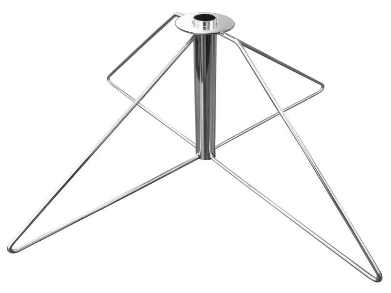 Silver folding base, 1&#39;&#39;