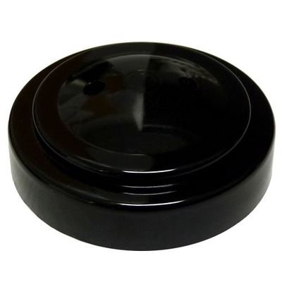 2-hole black plastic base