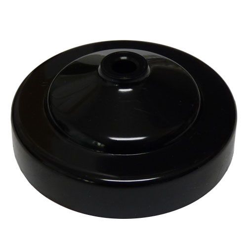 1-hole black plastic base