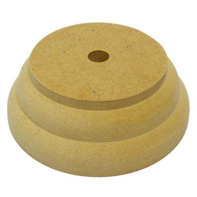 1-hole wooden base for 12x18 flags
