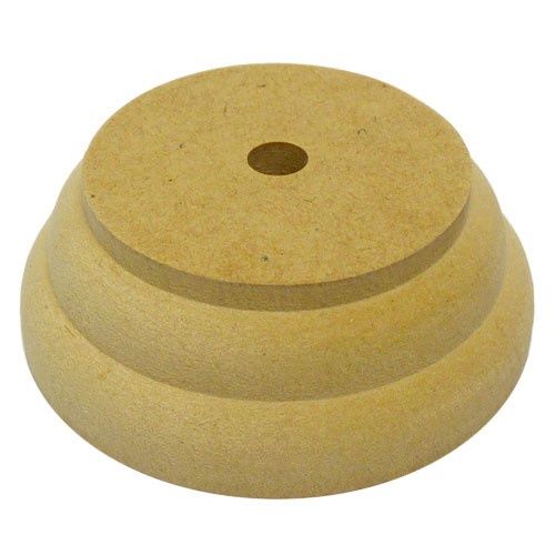 1-hole wooden base for 12x18 flags