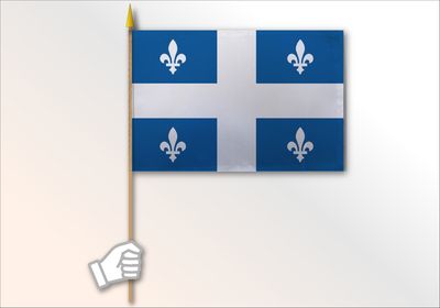 Quebec flag medium 12x18