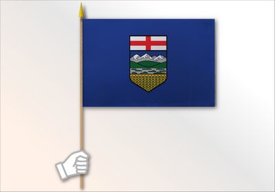 Alberta Medium Flag 12x18