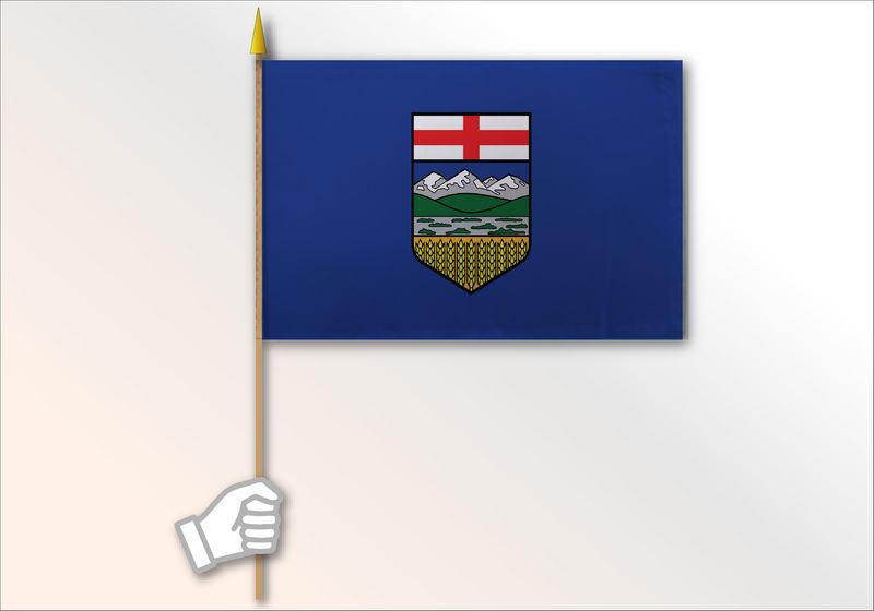 Alberta Medium Flag 12x18