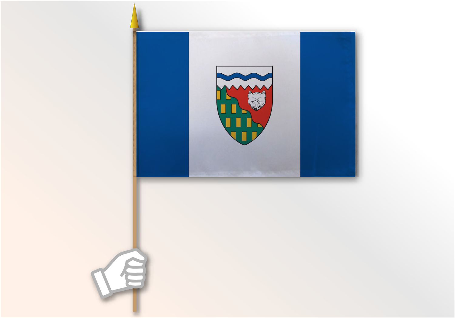 Northwest Territories Medium Flag 12x18