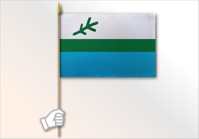 Labrador flag medium 12x18