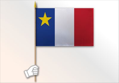 Acadia flag medium 12x18