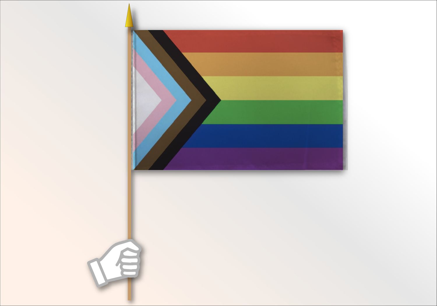 Inclusive Pride Medium Flag 12x18