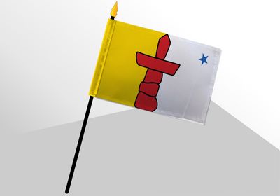 Nunavut small standard flag 4x6