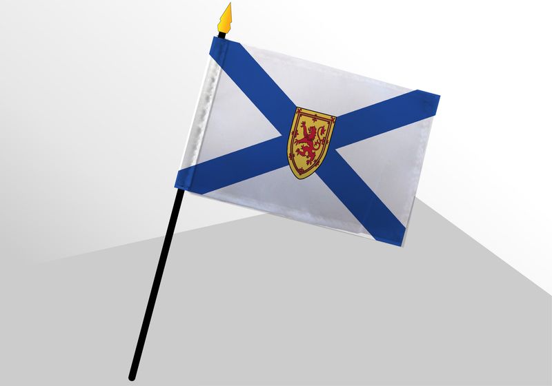 Nova Scotia small standard flag 4x6