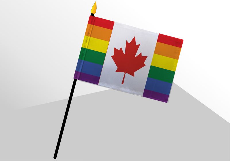 Canada Pride Small Flag 4x6