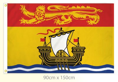 New Brunswick flag large 36x60