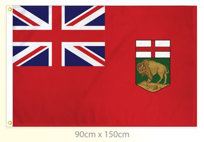Manitoba flag large 36x60