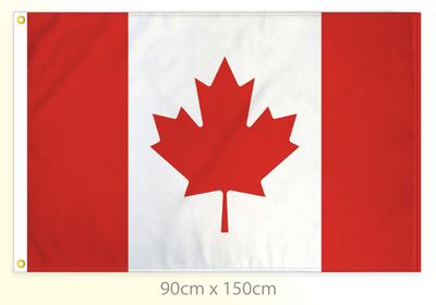 Canada flag large 36x60