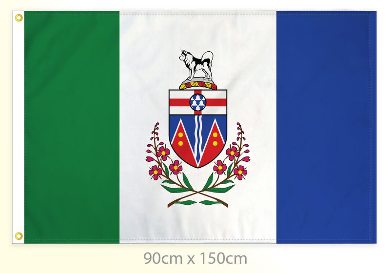 Yukon flag large 36x60