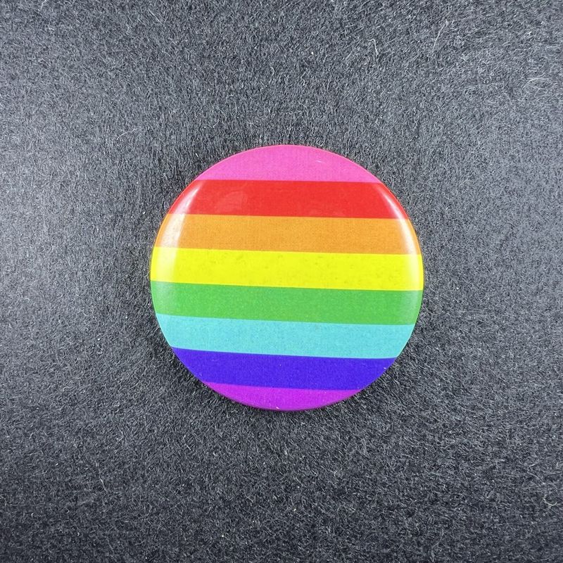 Gilbert Baker Pride Macaron round