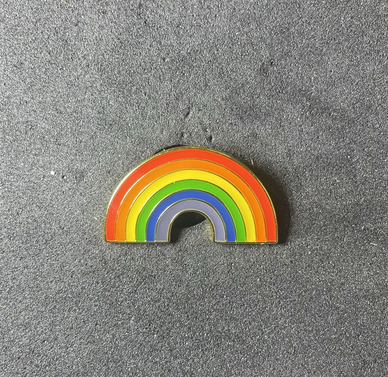 Pride in Rainbow Pin