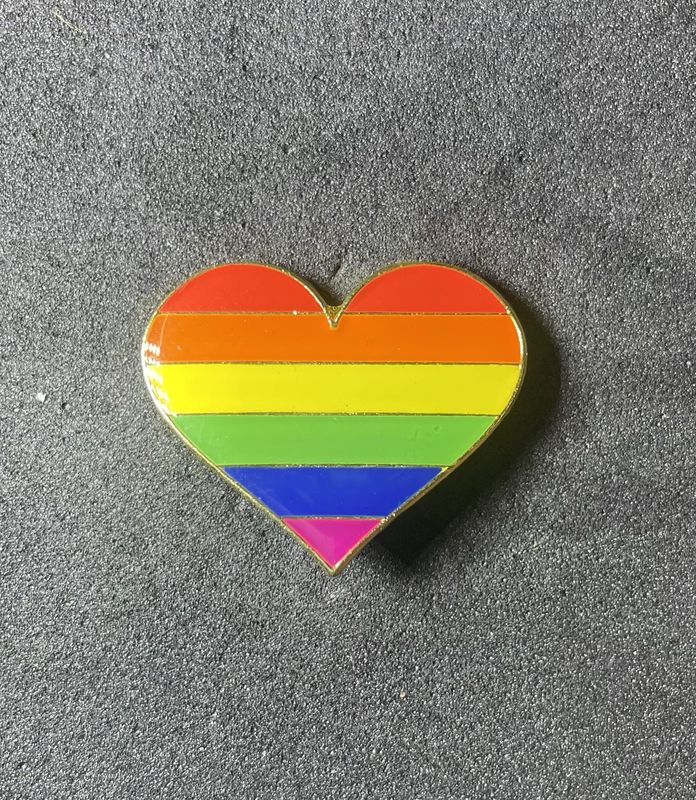 Pride in Heart Pin