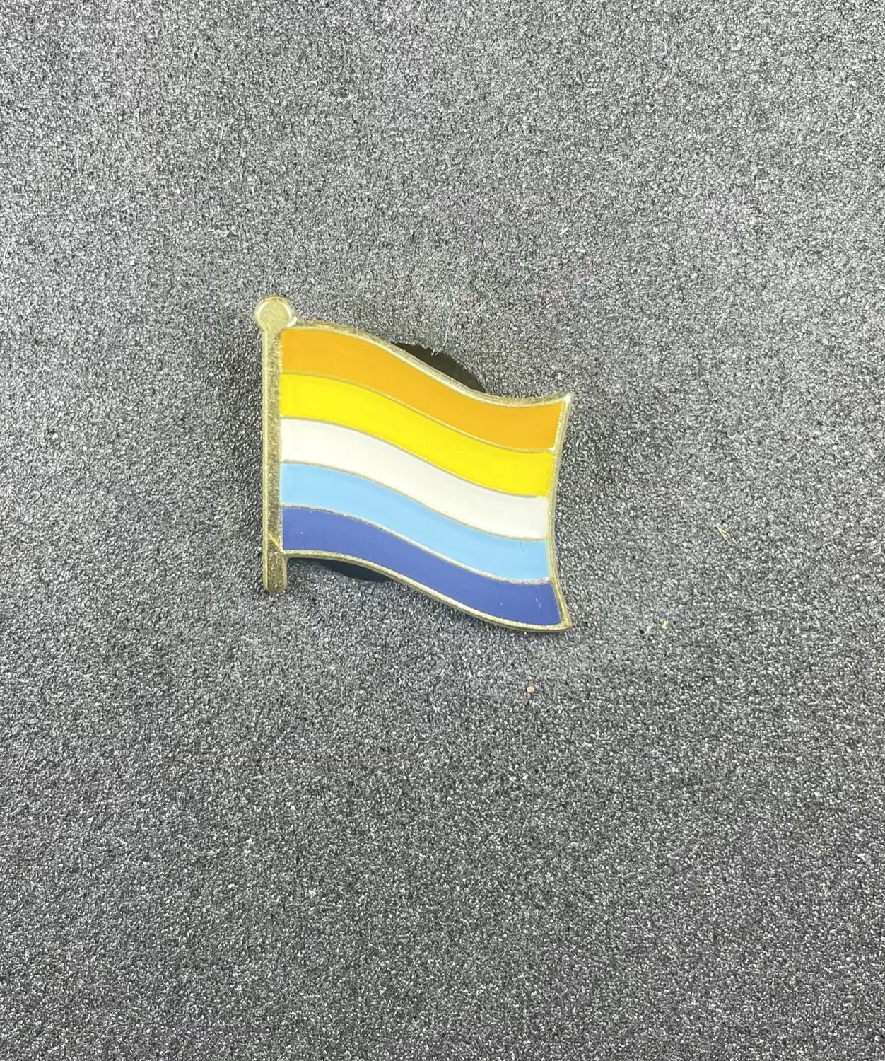 Aromantic-Asexual Pride Pin
