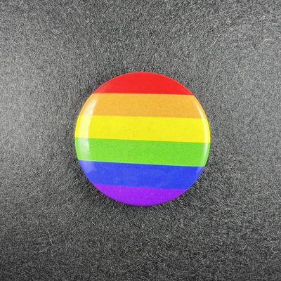 Round Pride Macaroon