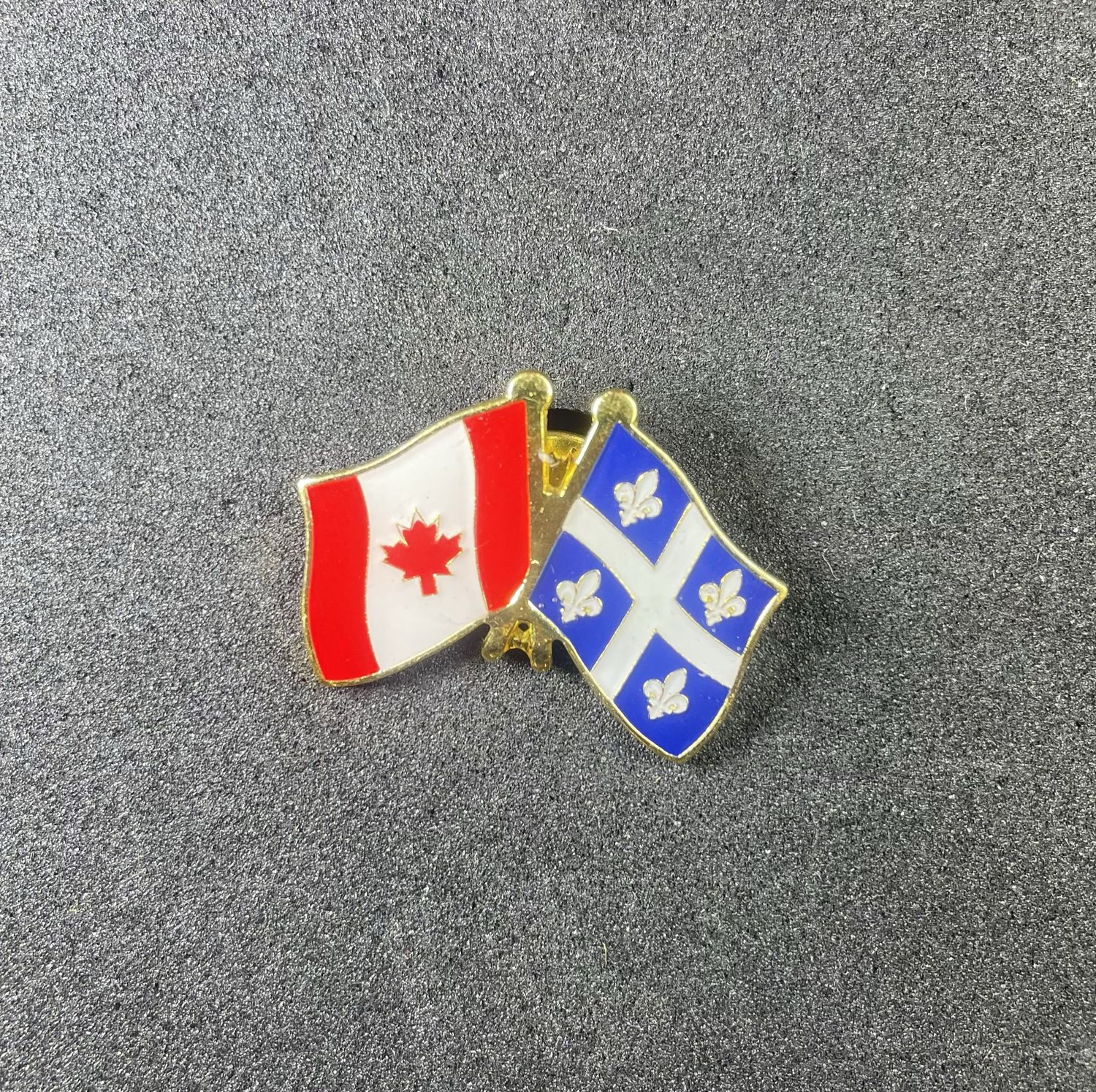 Canada/Quebec cross pin