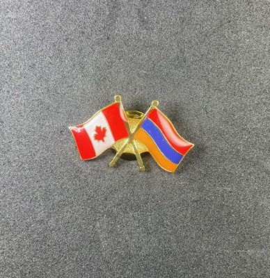 Canada/Armenia cross pin