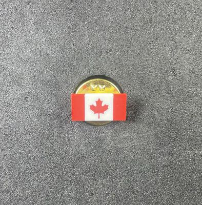 Canada Flag plastic pin