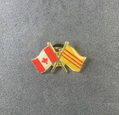 Canada/ South Vietnam cross pin