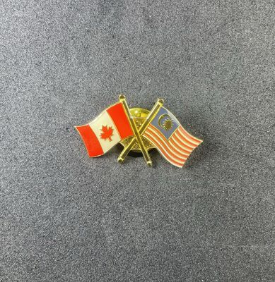 Canada/ Malaysia cross pin