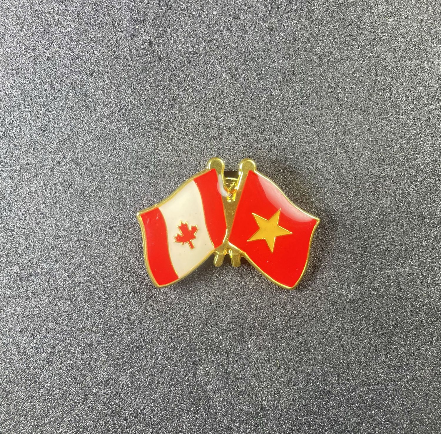 Canada/Vietnam cross pin