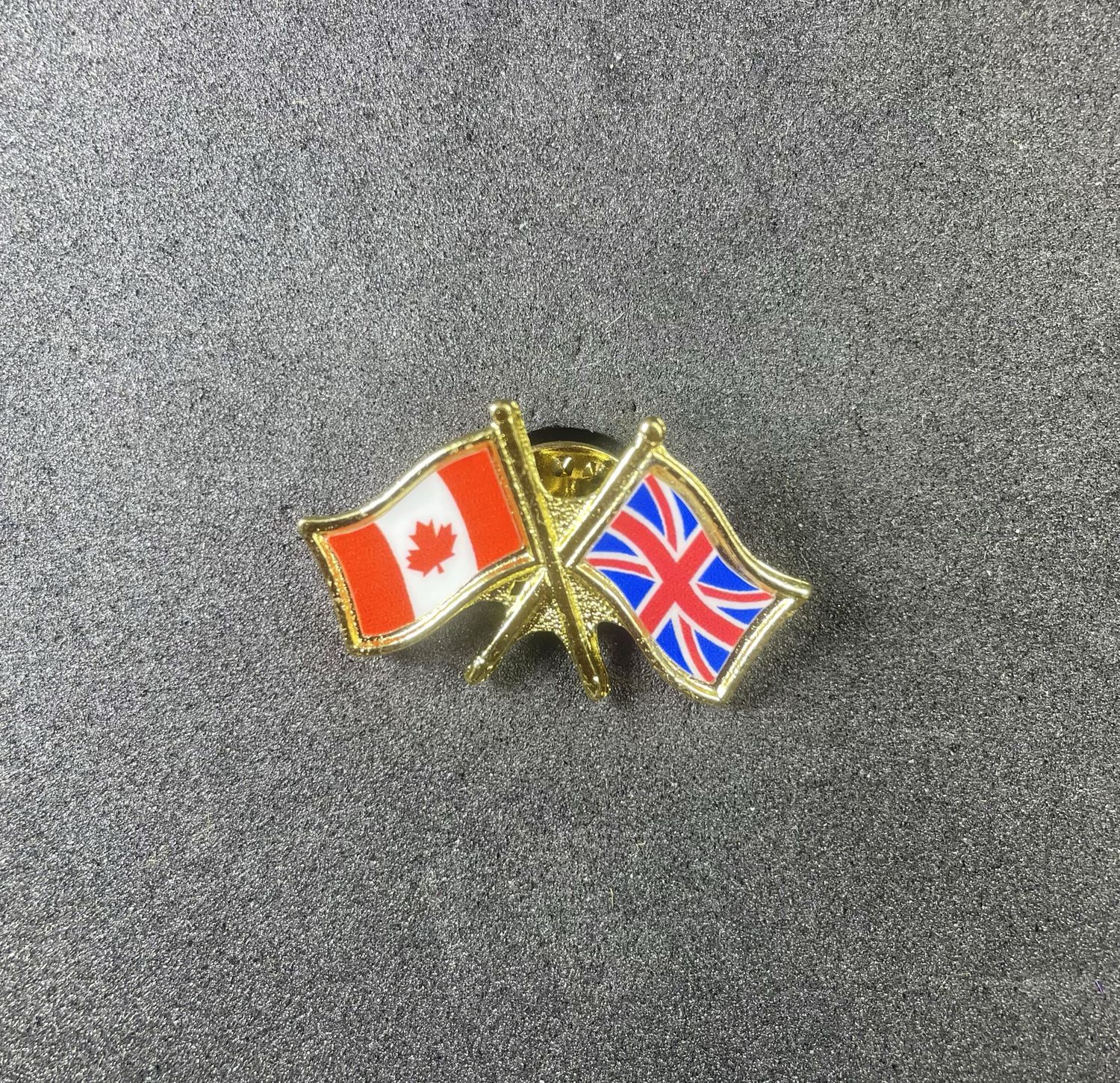 Canada/UK cross pin