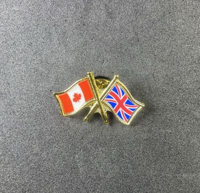 Canada/UK cross pin