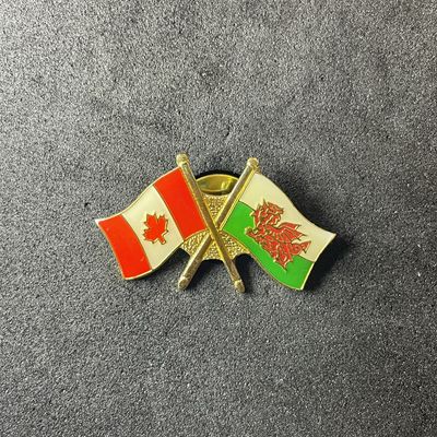 Canada/ Wales cross pin
