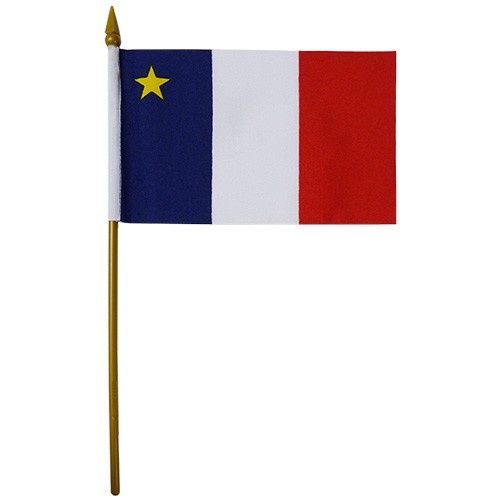 Acadia small economic flag 4x6