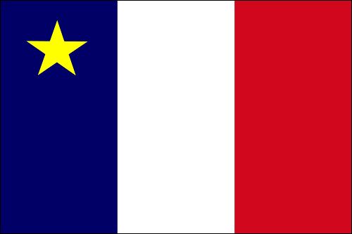 Acadia flag medium 27x54