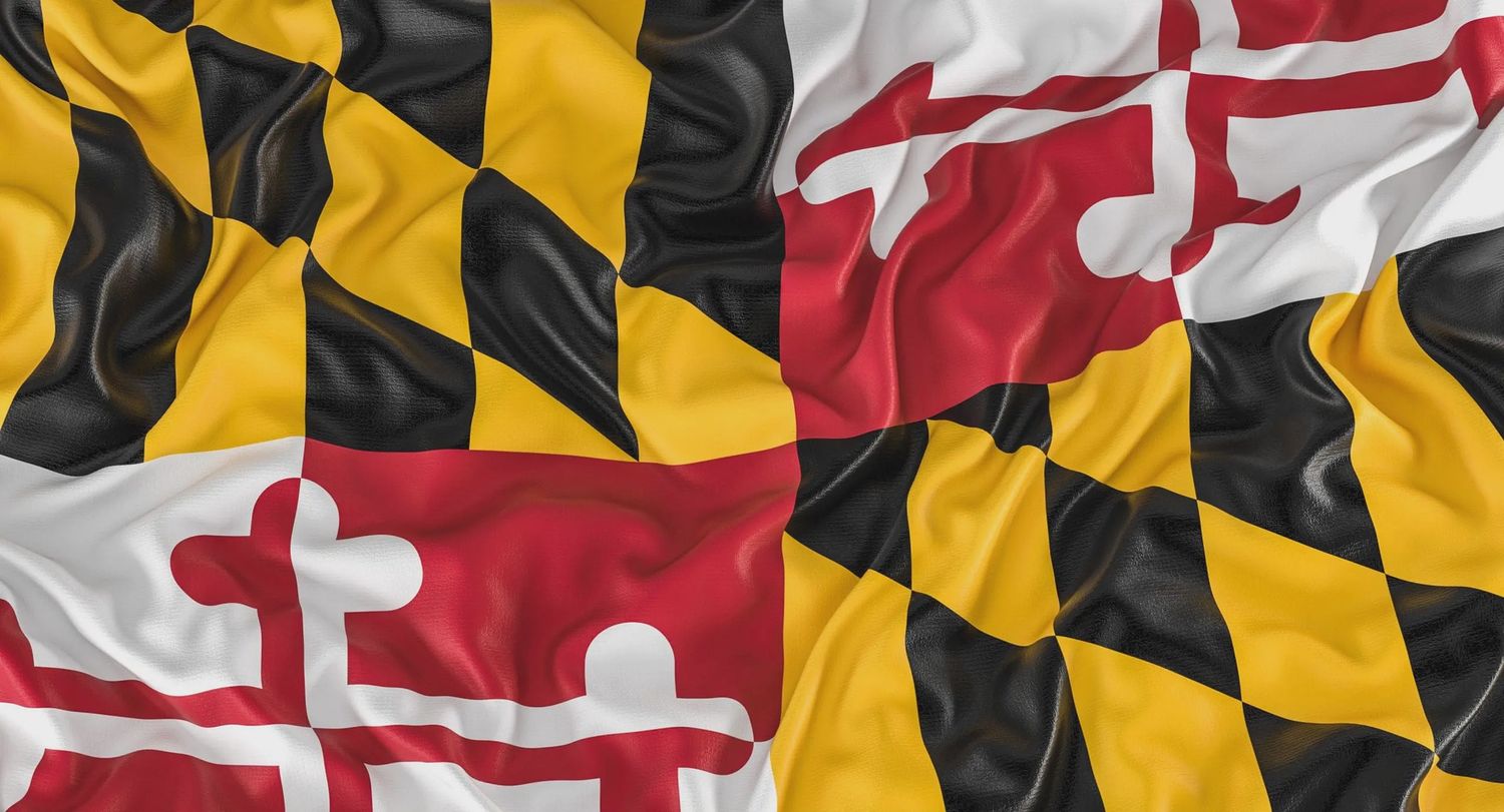 Maryland flag large 36x60