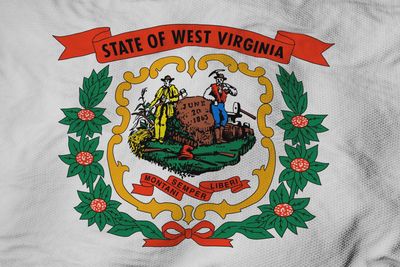 West Virginia flag large 36x60