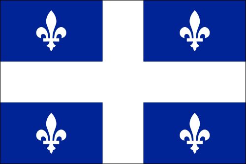 Quebec flag medium 2x3