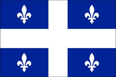 Quebec flag medium 2x3