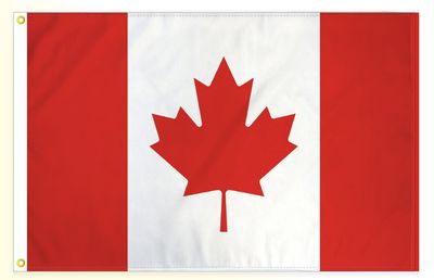 Canada flag medium 24x36
