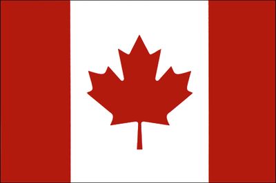 Canada small flag 6x10