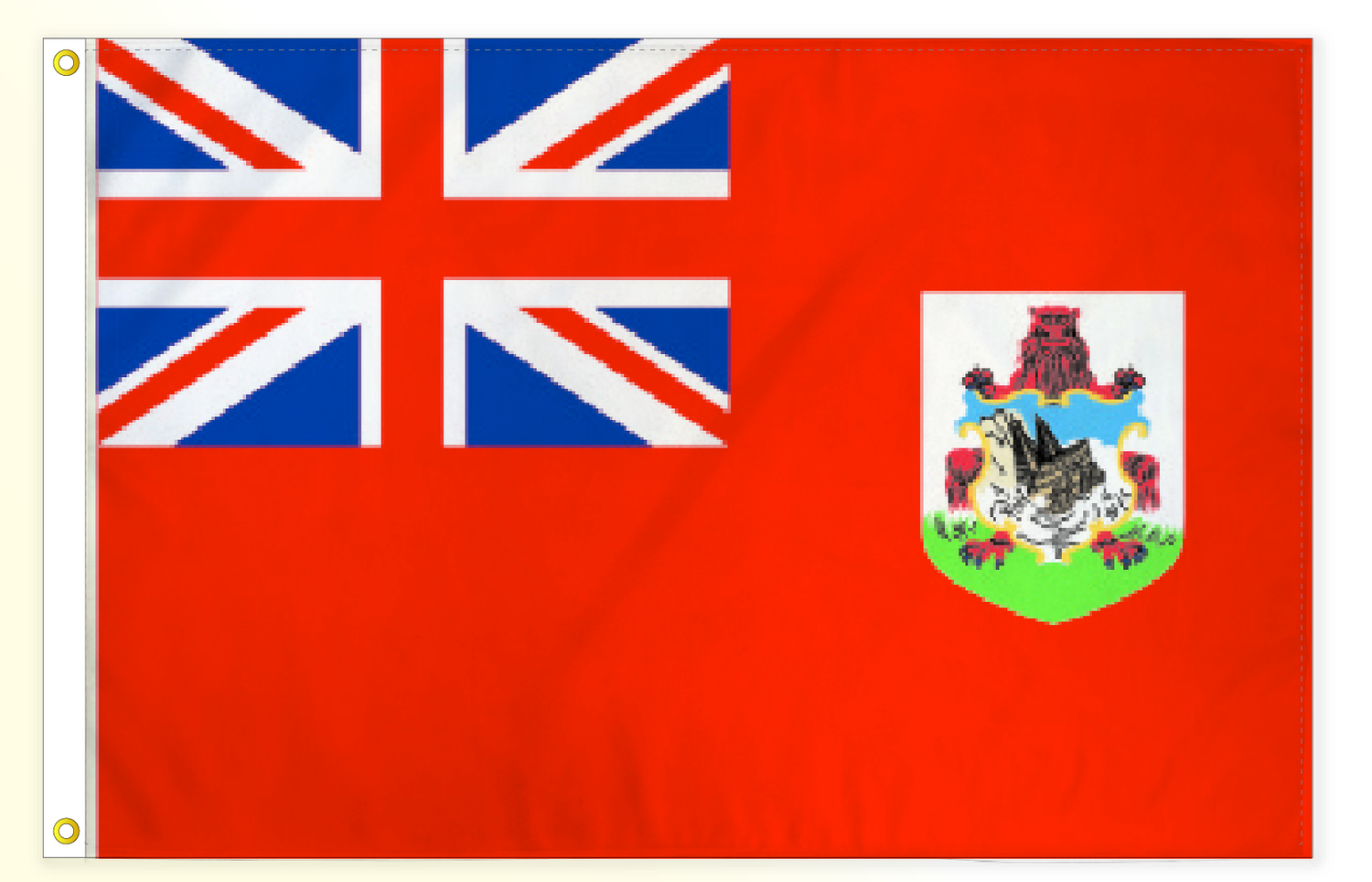 Bermuda flag large 36x72