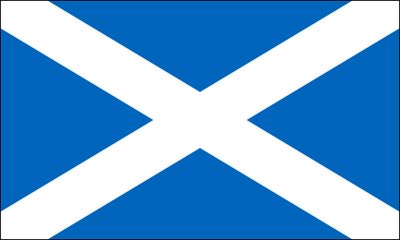 Scotland (St Andrew&#39;s Cross) flag large 36x60