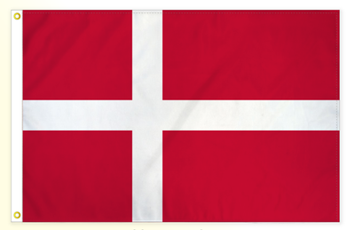 Denmark flag large 36x72 S