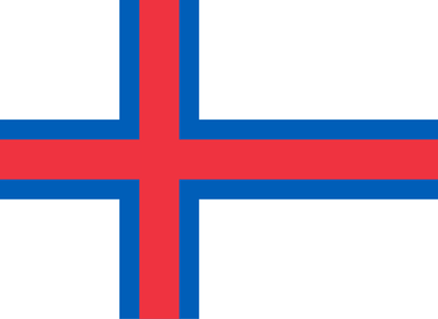Faroe Islands flag large 36x72
