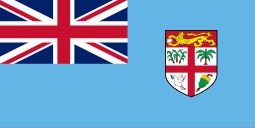 Fiji flag large 36x72