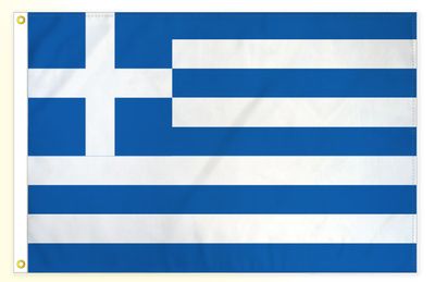 Greece flag medium 24x36