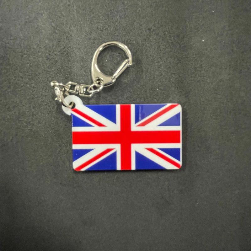 Plastic keyrings UK