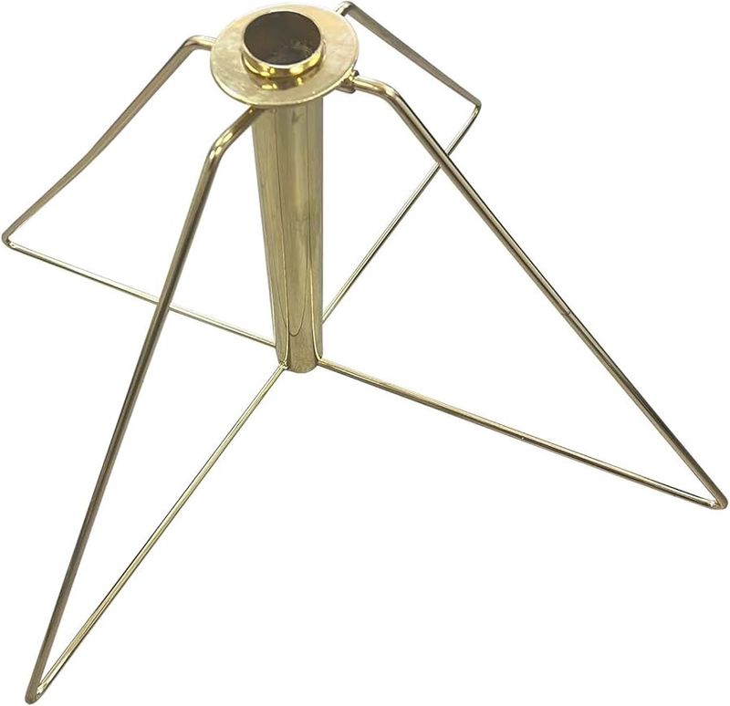 Gold folding base, 1&#39;&#39;