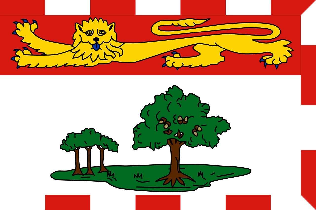 Prince Edward Island small flag 6x10